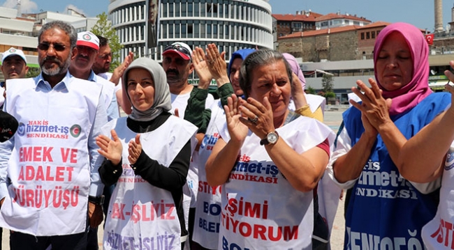 İşlerine dönmek için 100 gündür eylem yapıyorlar