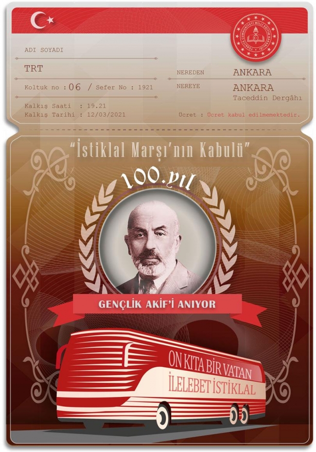 MEB'den İstiklal Marşı'nın yazıldığı Dergah'a yolculuk daveti