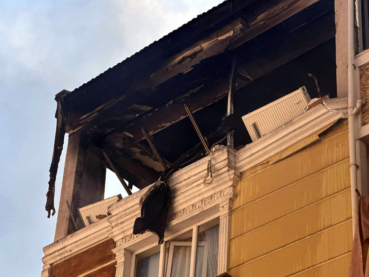 Tekirdağ'da bir apartmanda patlama oldu: 1 ağır yaralı
