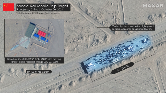 Çin ordusu ABD gemilerinin taklit modellerini inşa etti