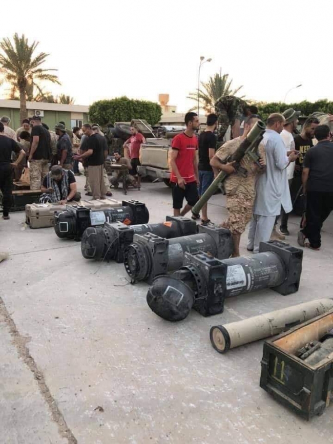 İHA'lardan anti-tank füzelerine: Libya'da Hafter destekçisi BAE