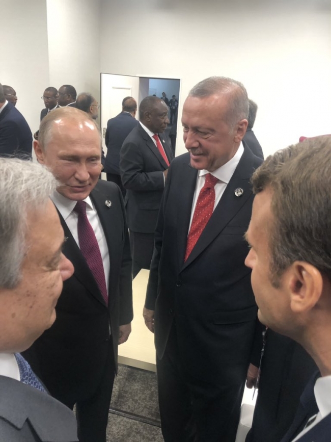 Cumhurbaşkanı Erdoğan G20'de