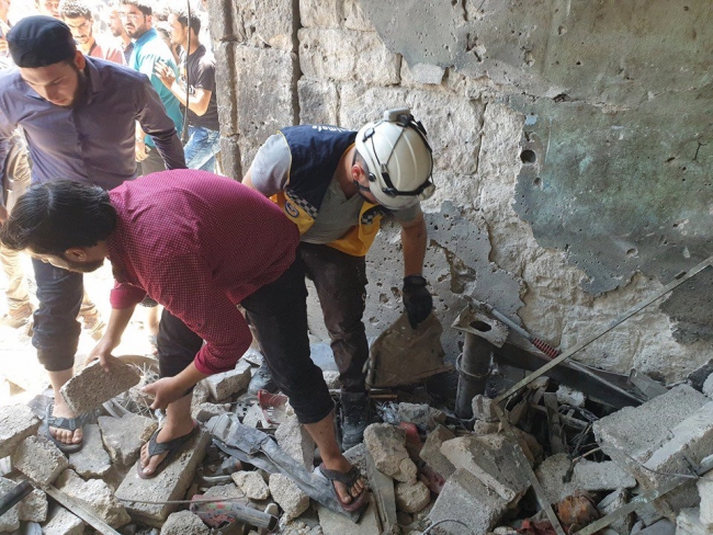 İdlib'e hava saldırısı: 4 ölü