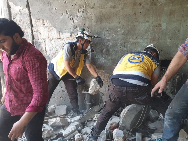 İdlib'e hava saldırısı: 4 ölü