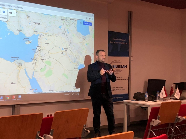 Erdek Meslek Yüksekokulu, Yönetim ve Organizasyon Bölümü öğretim görevlisi, Uluslararası İlişkiler Uzmanı Dr. Ceyhun Çiçekçi