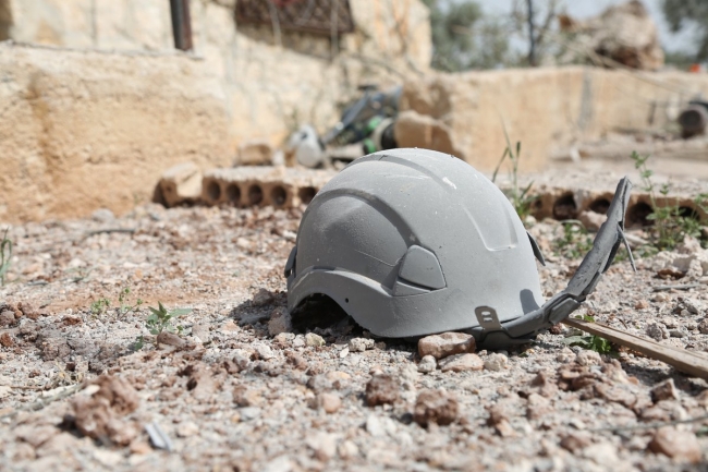 Rus güçlerinden Beyaz Baretliler'e saldırı