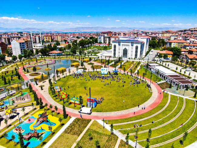 Malatya Mevcut Stat Yerinde Millet Bahçesi. Fotoğraf: AA