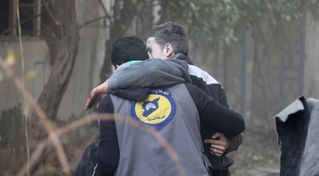 Esed Güçleri Doğu Guta'ya tekrar saldırdı