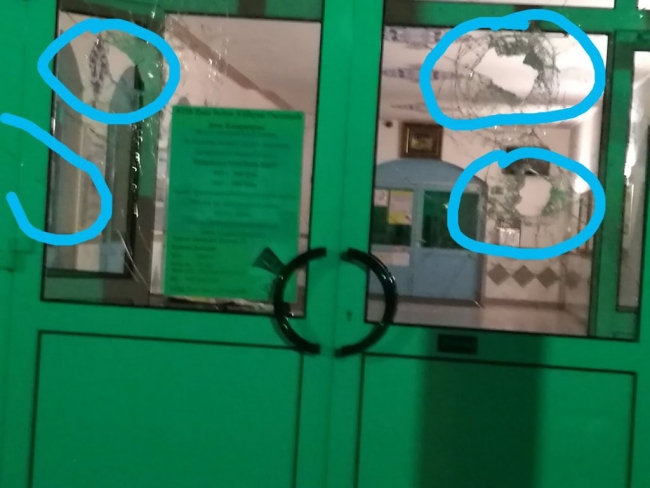 Terör yandaşları Almanya'da Emir Sultan Camii'ne saldırdı