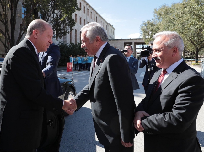 TBMM'de üçlü görüşme