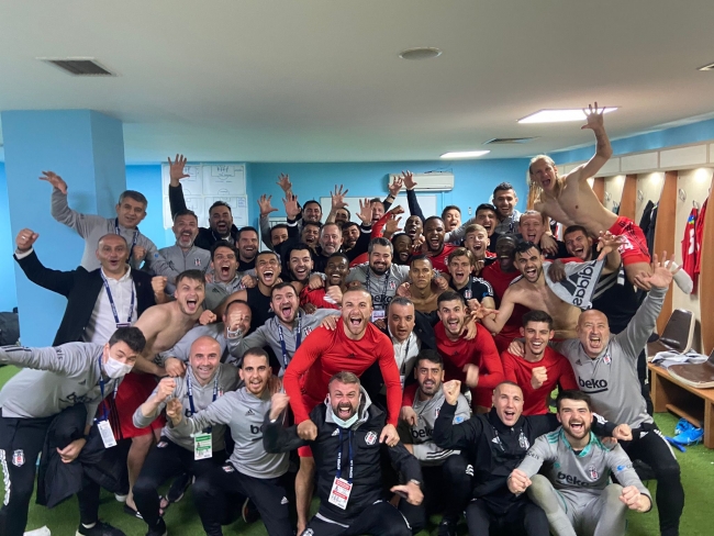 Beşiktaş Rize'de galip