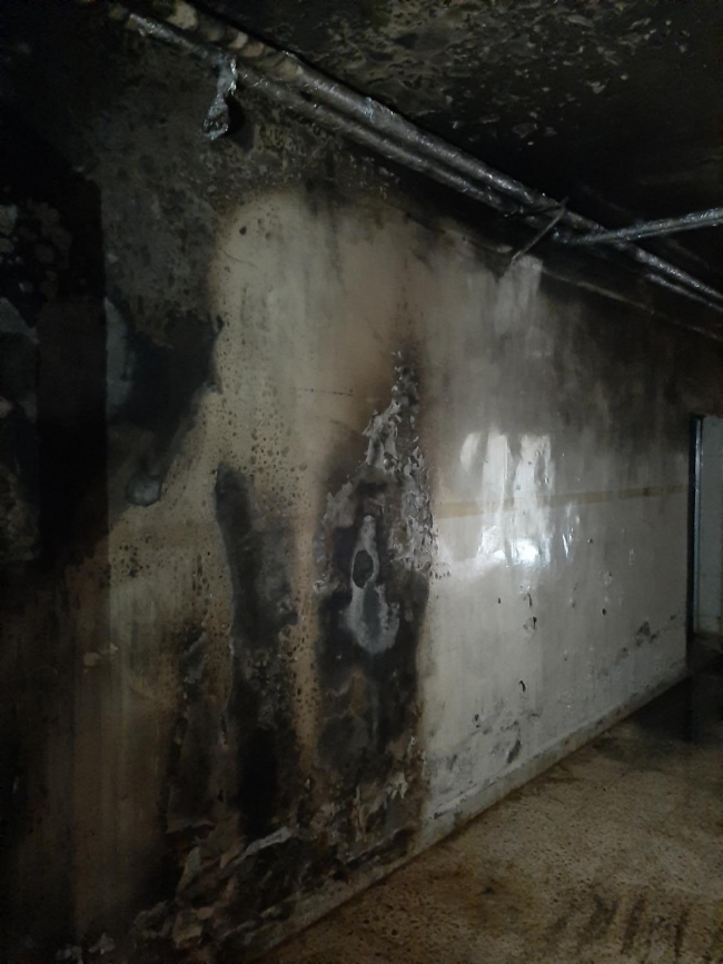 PKK/YPG Tel Abyad Hastanesi'ni ateşe vermiş