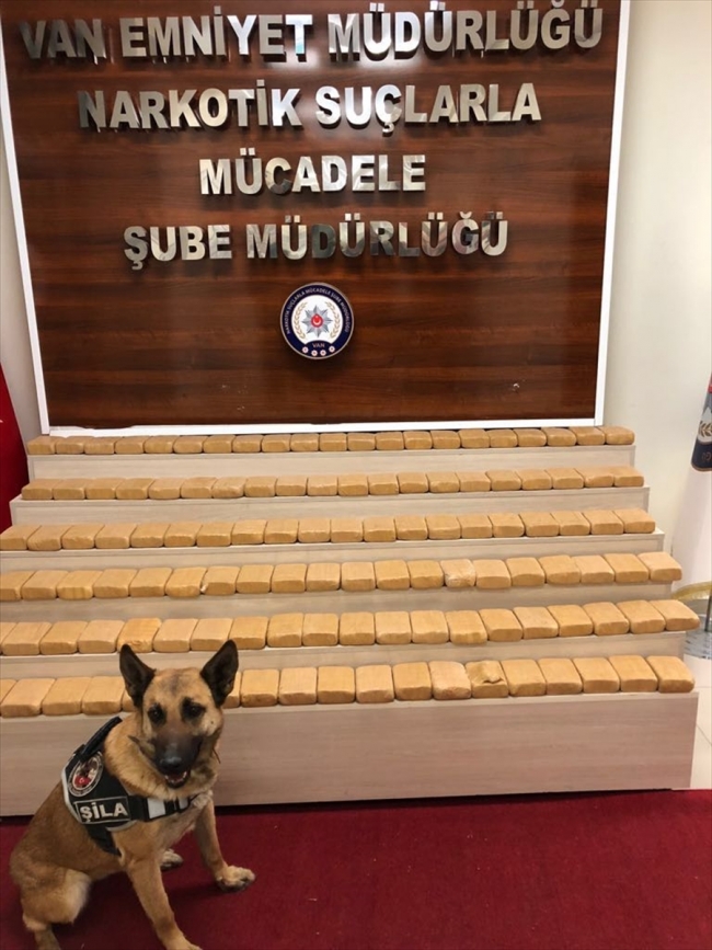 Van'da 61 kilogram eroin ele geçirildi