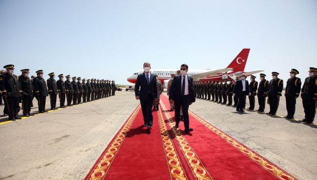 Bakan Akar ve Genelkurmay Başkanı Güler Libya'da