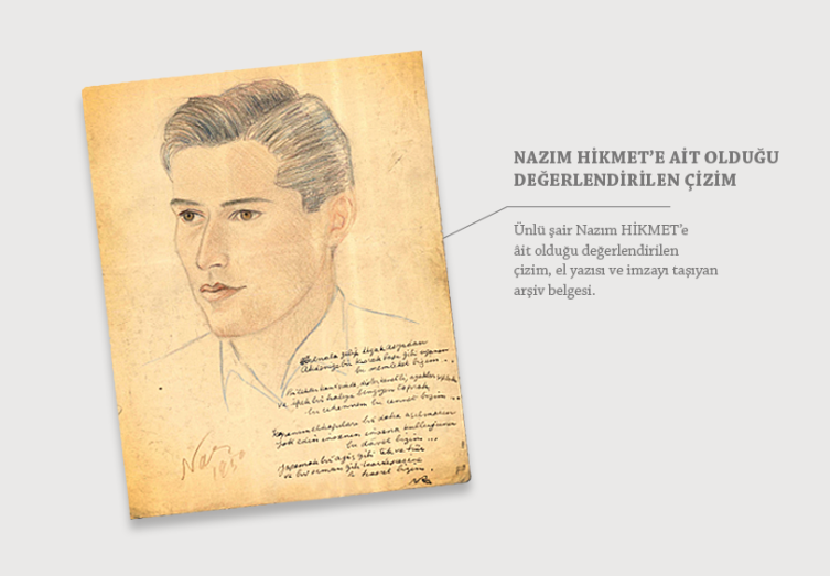 MİT Nazım Hikmet'e ait olduğu değerlendirilen arşiv belgesini paylaştı