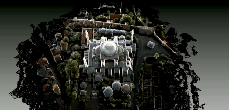 Ayasofya'n�n dijital ikizi ��kar�ld�, y�k�l�rsa yeniden yap�labilecek