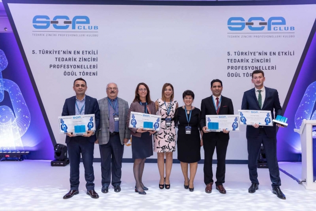 Türkiye’nin "En Etkili Tedarik Zinciri Profesyonelleri" ödüllerini aldı