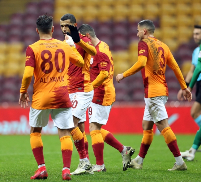 Galatasaray'a tek gol yetti