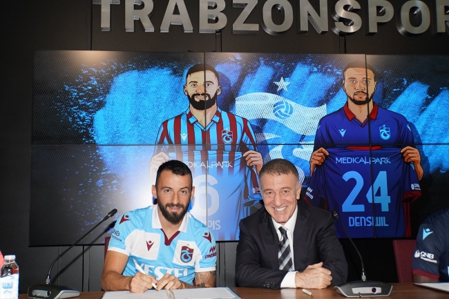 Trabzonspor'da gecikmeli imza töreni