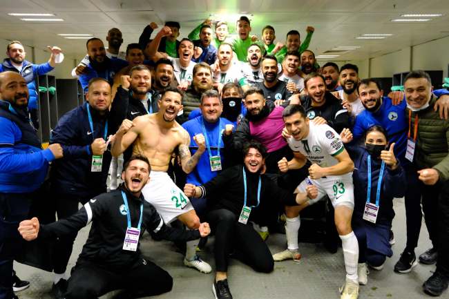 Giresunspor Galatasaray'ı tek golle geçti