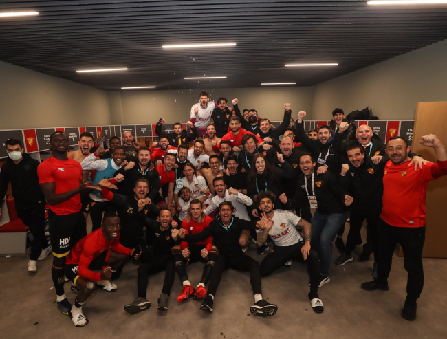 Göztepe çıkışını sürdürdü