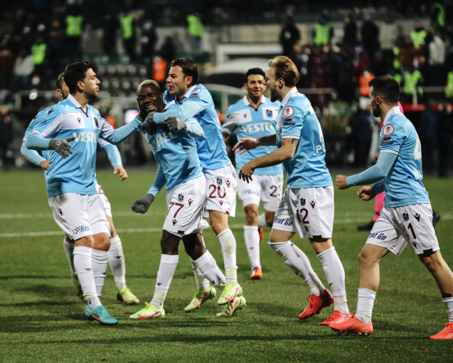 Trabzonspor çeyrek finale yükseldi