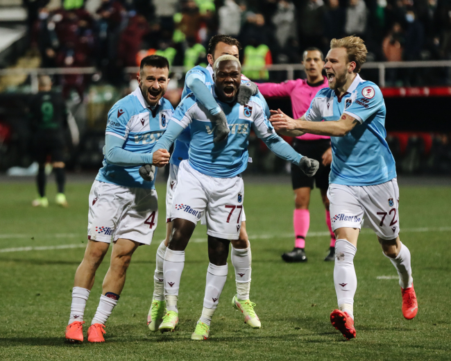 Trabzonspor çeyrek finale yükseldi