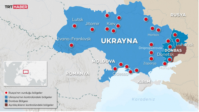 Rusya Ukrayna çatışmasında son durum nedir?