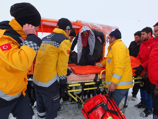 AFAD, hamile kadın için seferber oldu