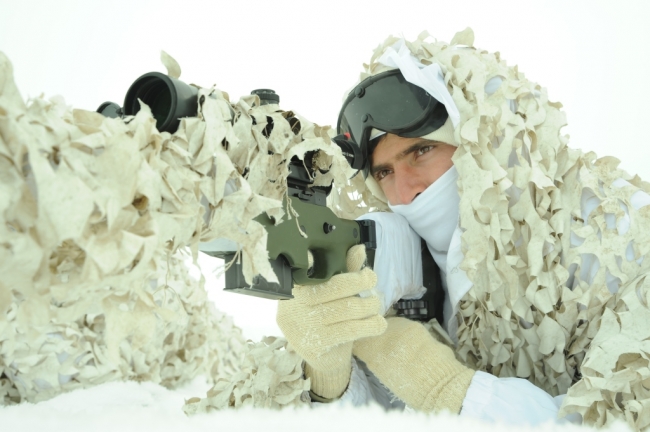 TSK'dan eksi 25 derecede 'Kış Tatbikatı'