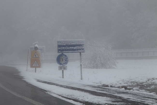 O ilde kar kalınlığı 4 santimetreye ulaştı