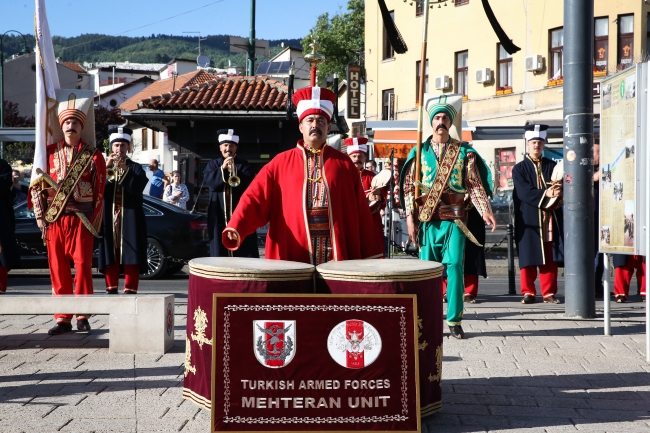 TSK Mehteran Bölüğünden Saraybosna'da açık hava konseri