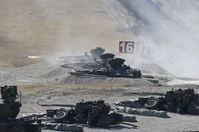 TSK'dan nefes kesen tatbikat