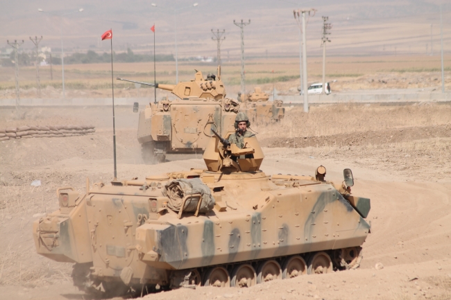 Silopi-Habur bölgesindeki tatbikat sürüyor