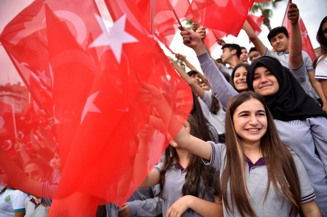 Cumhuriyet Bayramı tüm yurtta coşkuyla kutlandı