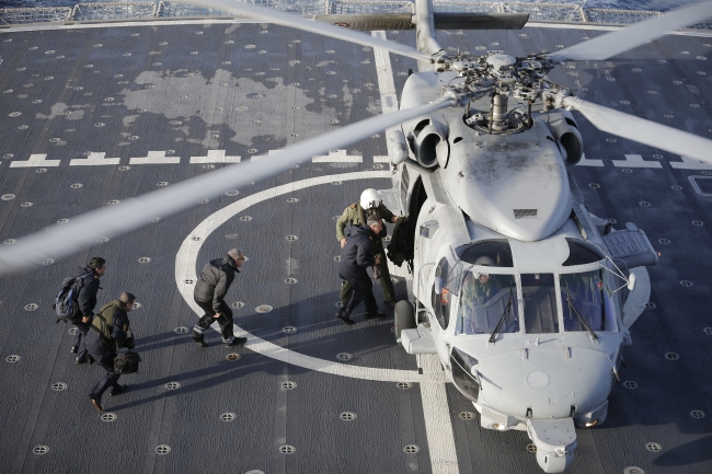 Doğu Akdeniz-2017 Davet Tatbikatı yapılıyor