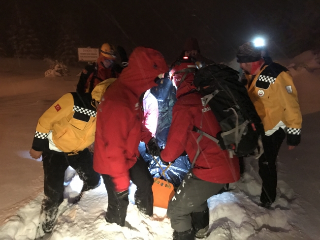 Uludağ'da kaybolan dağcılar bulundu