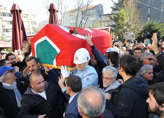 Münir Özkul son yolculuğuna uğurlandı