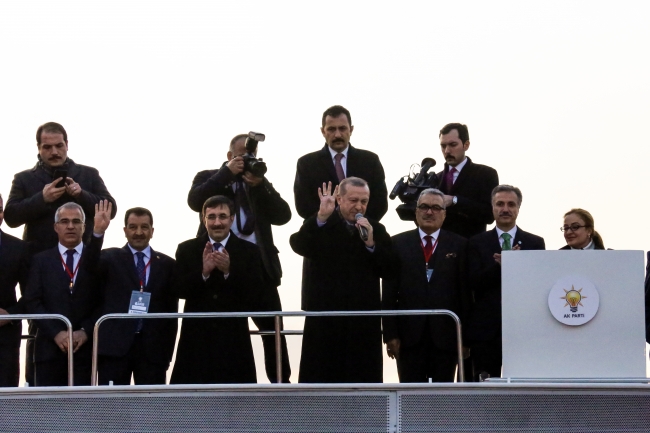 Cumhurbaşkanı Erdoğan: Siz kaçacaksınız, biz kovalayacağız bu milleti bölemeyeceksiniz