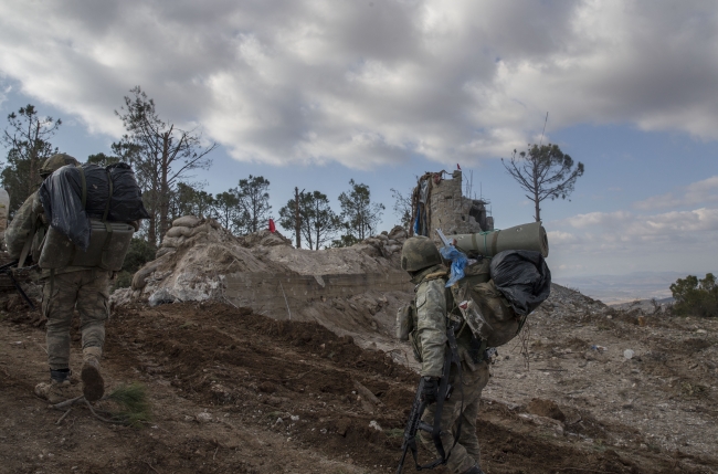 Zeytin Dalı Harekatı'nda etkisiz hale getirilen terörist sayısı 970'e yükseldi
