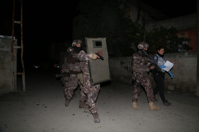 6 ilde Adana merkezli terör operasyonu