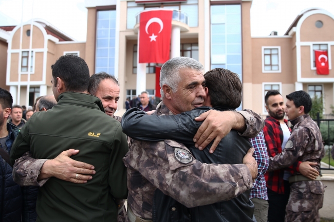 PÖH'ler dualarla Afrin'e yolcu edildi