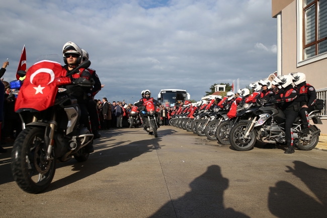 PÖH'ler dualarla Afrin'e yolcu edildi