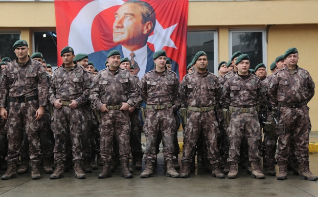 PÖH'ler dualarla Afrin'e yolcu edildi