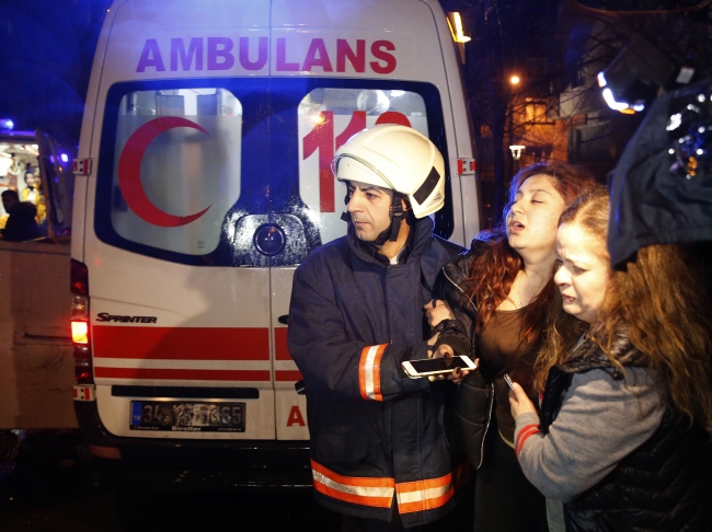 İstanbul Bahçelievler'de yangın