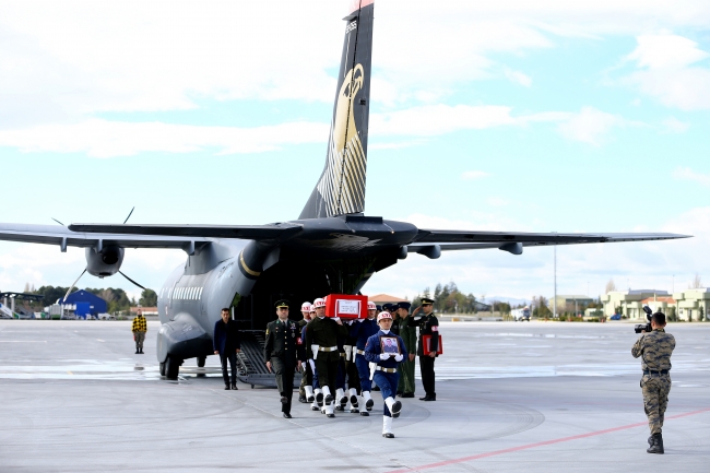 Afrin şehidi Ünlü, son yolculuğuna uğurlandı