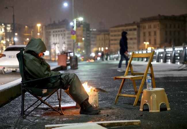 İstanbul beyaza büründü