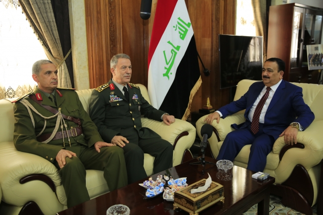 Genelkurmay Başkanı Hulusi Akar'dan Irak'a sürpriz ziyaret