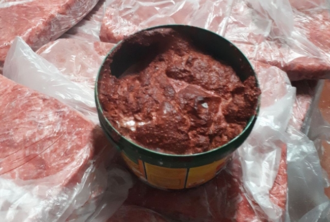 Kocaeli'de kaçak et operasyonu