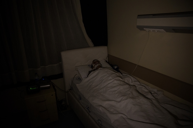 İyi bir uyku için laboratuvara geliyorlar